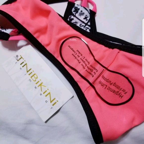 TiniBikini Swimwear 2 PieceUnderwire Push Up Swim - Picture 4 of 8